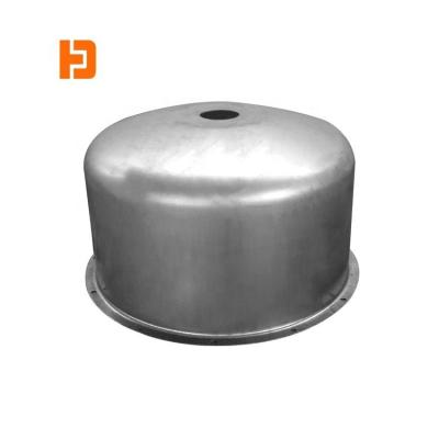 China Custom Spinning Lathe Bucket Metal Drum Steel Drum For Air Filter Plants for sale