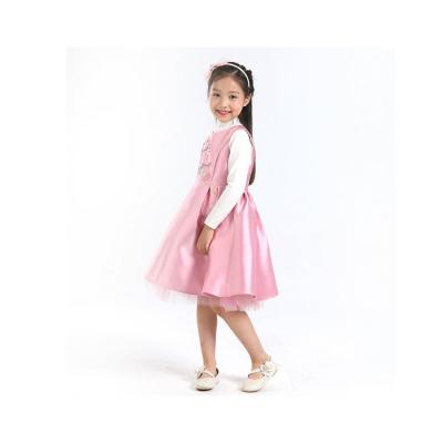 China Baby Kids Breathable Polyester Party Sleeveless Princess Dress for sale