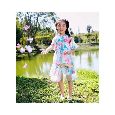 China Breathable Summer Girl Dresses Designs Girl Dress Kids Clothes Dresses for sale