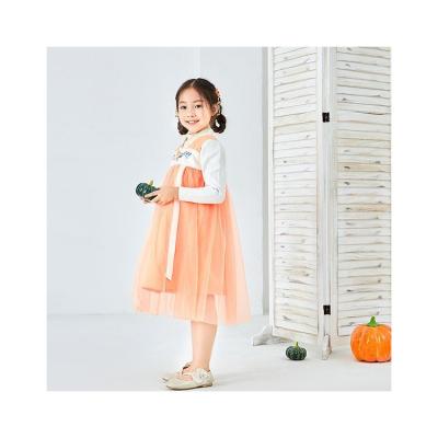 China Breathable Chinese Style Children's Clothing Girls Dress Sleeveless Cheongsam Dress for sale