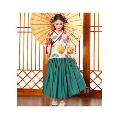 China Modern Chinese Style Autumn Chinese Traditional Hanfu Two Piece Skirt For Sale for sale