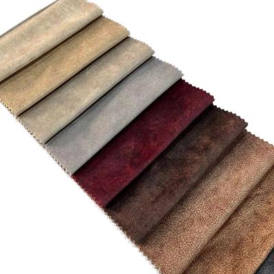 China Water Resistant Plush Holland Velvet Curtain Upholstery Knitting Fabric Superior Soft Custom Printed Sofa Fabric for sale