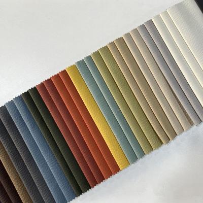 China Water Resistant Water Repellent Upholstery Materials Fabric Textile Velvet Like Leather Fabric For Sofa Cover for sale