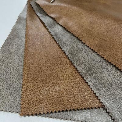 China Waterproof Lightweight Polyester Brown Woven Suede Durable Waterproof Fabric For Furniture Sofa Upholstery for sale