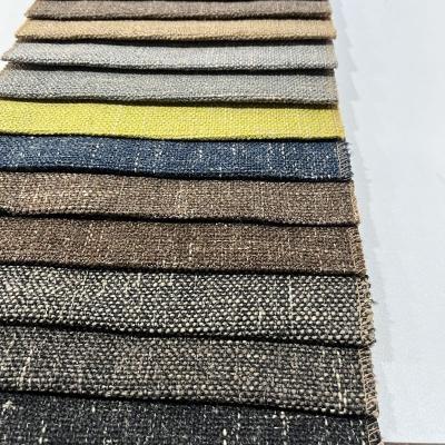 China Water Resistant 100% Polyester Imitation Canvas Car Seat Upholstery Lining Fabric For Sofa Cushion Textiles for sale