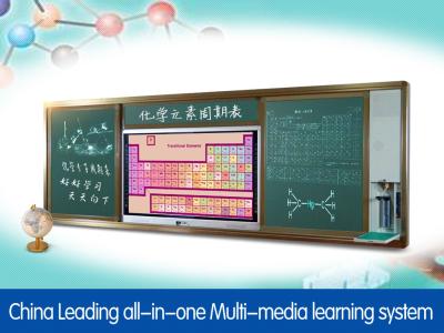 China Tacto Lcd Whiteboard interactivo E de 65 pulgadas que aprende el ordenador todo junto de la cosechadora de la sala de clase en venta