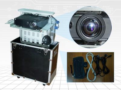 China Folding and portable multimedia device with all-in-one computer and projector for sale