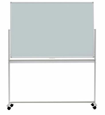 China White Movable Projection Whiteboard With Roller , Aluminum Frame Single Sided for sale