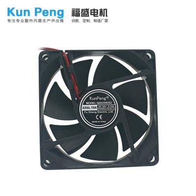 China Exhaust Waterproof Super Silent Brushless Ventilation 8020 DC Axial Fan 12V 24V for sale