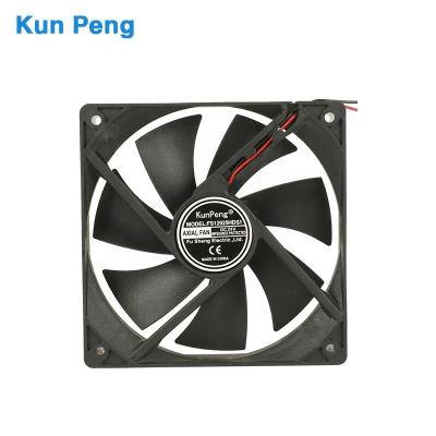 China Pure Copper Wire 4.7 Inch 120mm Dc 12025 24 Volt Brushless Industrial Cooing Exhaust Blower Heatsink Fans for sale