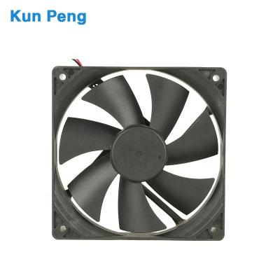 China Hotels 4.7 Inch 120mm DC 12025 24 Volt Brushless Industrial Cooing Exhaust Blower Radiator Fans For Ergometer Power-converter for sale