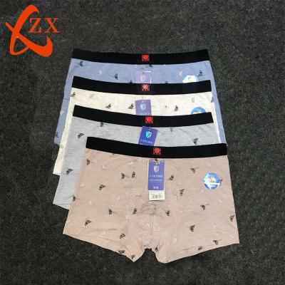 China Cotton Antibacterial Organic Mens Breathable Underwear for sale