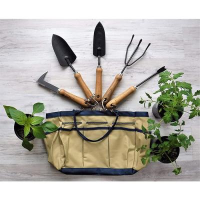 China Good Quality 3 Piece Bonsai Gardening Tool Kit Wooden Handle Garden Tools for sale