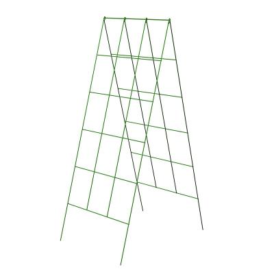 China Collapsible Foldable Cucumber Trellis Frame Garden Cucumber A Frame for sale