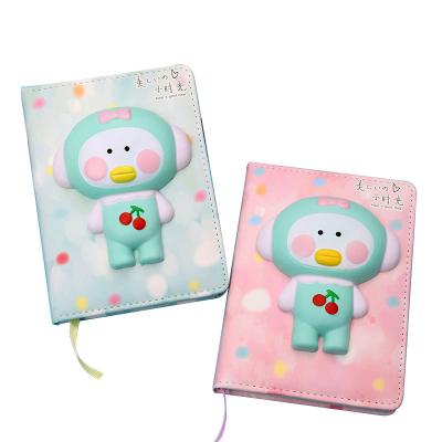 China JIUDE hardcover factory sell a4 hardcover diary cute book cover planner notebook for sale