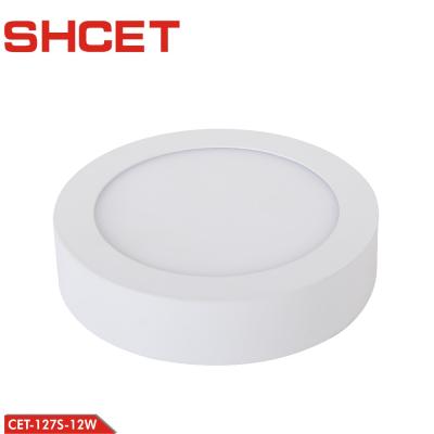 China CET-127S 12 watt fast delivery aluminum etl led panel light for sale