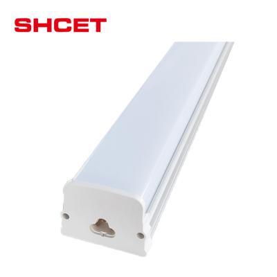 China Hot Selling Linkable EMC Led Batten Tube Light 20W 40w 50w 60w 2ft 4ft 5ft 6ft Hanging Industrial Linear Lighting Fixture for sale