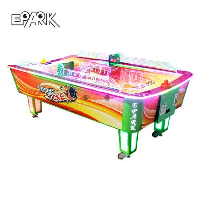 China Curved Surface Air Hockey Table With Electronic Scorer L Size Curved Coin Operated Table On Sale L213*W124*H99 cm for sale