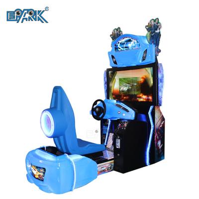 China Arcade Drive Simulator Plastic Machine 42 Inch Deluxe Racing Simulator Car Game Machine for sale