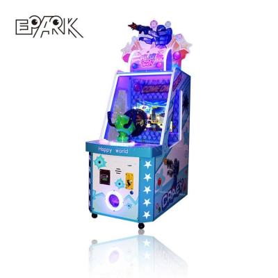 China Plastic+metal Amusement Park Kids Crazy Ball Shooting Game Machine Video Arcade Game Win Prize Capsule Redemption Machine for sale