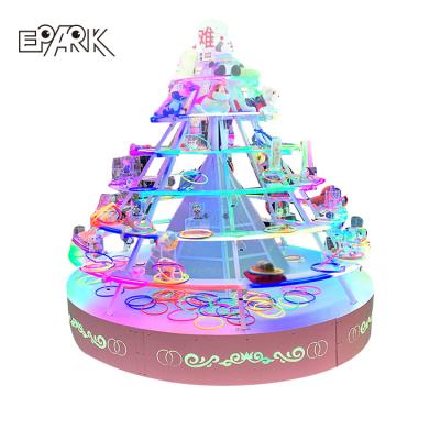 China Material + Newest Glass Steel Outdoor Amusement Park Lucky Ring Toss Game Set Ring Toss Game Machine Carnival Game Gift for sale