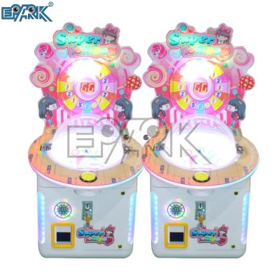 China Wholesale Cheap Electronic Super Machine Arcade Game Machine For Kids Coin Operated Popular Hardware Factory Lollipop Redemption for sale