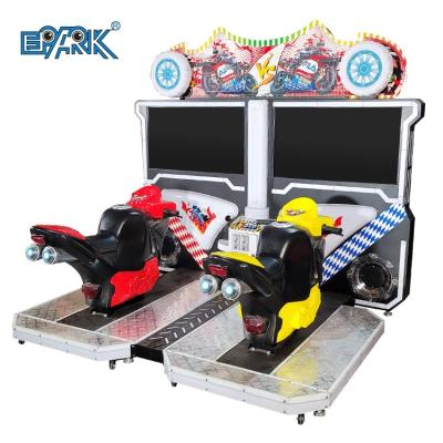 China Deluxe Plastic Material Amusement Park 42 Inch TTT Max Motor Racing Game Arcade Simulator Game Machine Coin Operated for sale