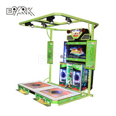 China Metal+plastic+hardware Coin Operated Dancing Machine Game Coin Motion Feeling Commercial Dancing Game Machine for sale