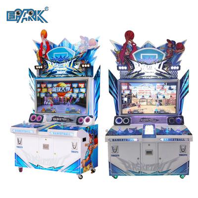 China Metal+ABS+PP Operted Coin 2 Player Fighting Game Machine Joystick Control Simulator Basketball Game Arcade Game Machine for sale