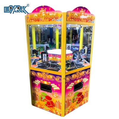 China Hardware Games Amusement Coin Operated Games Coin Pusher Machine 6 Players Arcade Redemption Game for sale