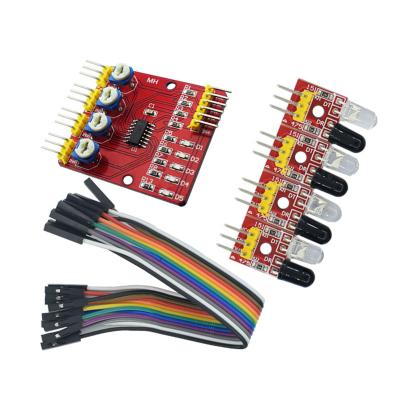 China Robot Sensors F233-01 Four Way Infrared Tracing / 4 Channel Tracking Module / Line Avoidance / Transmission Obstacle / Car / Robot Sensors for sale