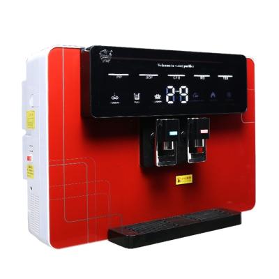 China Hotel 5 PRESENTS OZONE 220V Cold Water Purification Hot And Cold UV Hot Water Dispenser for sale