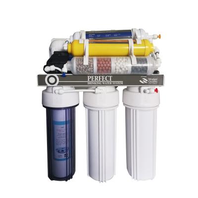 China Hotel 8 Stages Water RO System Household Reverse Osmosis Water Filters for sale