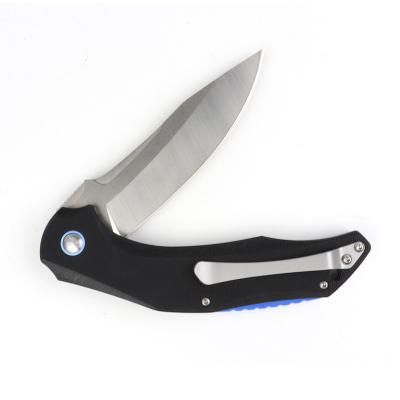 China Good Quality Non-variable EDC Self-developed Survival Knives D2 Handle Portable Blade Group of Ten Engravable Folding Knives for sale