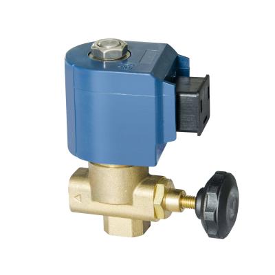 China DL-6F General Electric Valve 2/2 Way Normal Closed Direct Acting Adjustable Steam Solenoid Valve for sale