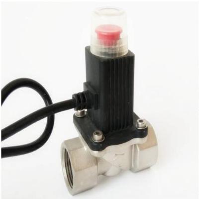 China General 1/2 3/4 1 Inch 12VDC Kitchen Backup LPG Auto Home Normally Open Natural Gas Solenoid Shut Off Valve for sale