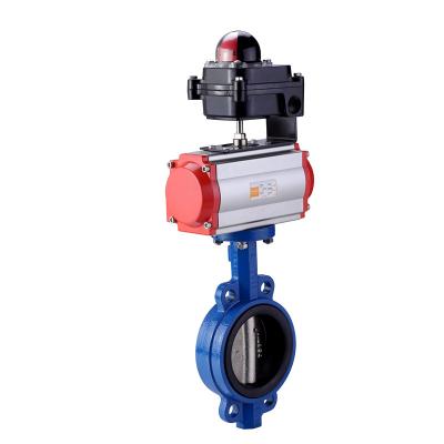 China Building Material Stores High Quality Stainless Steel Pneumatic Actuator Butterfly Valve Stainless Steel Pneumatic Butterfly Valve for sale