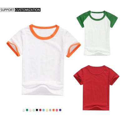 China OEM/ODM/CUSTOM Wholesale Cheap Custom Anti-Shrink Color White Lycra White Color 100% Printing T-shirt OEM/ODM/CUSTOM For Kids for sale