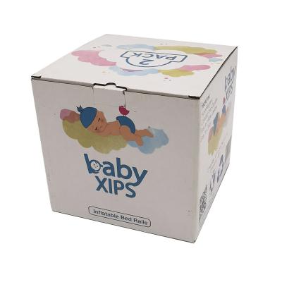 China Product Packaging 4 Cardboard Rectangular Color Printing Rectangular Recycled Paper Box Xips Baby Package Paper Box Materials China Corrugated Box for sale