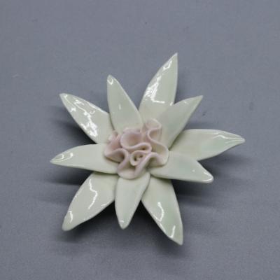 China China Handmade Mini Porcelain Ceramic Flowers For Crafts for sale