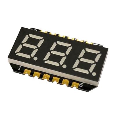 China Electronic Instrument Ekinglux Customized 3 Digit SMD 7 Segment Led Display for sale