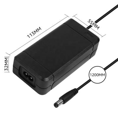 China 2022 New Design 62368 DC to AC Adapter 24v 2.5a 60W Power Adapter 24v 2.5a Power Adapter for sale