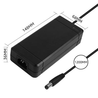 China 120W Universal Laptop AC/DC Power Adapter Charger 12V 10A CCTV Camera Power Adapter WTA120-1201000-T for sale