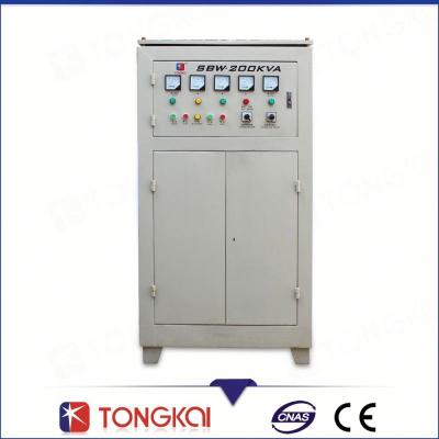 China SBW-200KVA CE Approved Full Automatic Compensation 50KVA Electricity Voting Regulator for sale