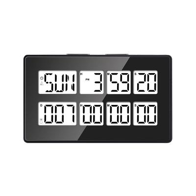 China Viable Noisy New Digital Large Kitchen Countdown Incubation LCD Display Magnetic Timer for sale