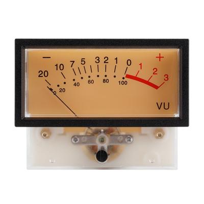 China Digital Db Amp Audio Mixer Power Volume Unit Easy Operation Sound Level Backlight 73mm Viewed Meter for sale