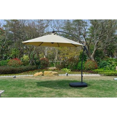 China Modern High Quality Sun Protection Garden Shade Umbrella Outdoor Canopy Umbrella Base With Wheels for sale