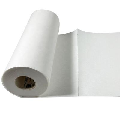 China Sustainable White Industrial Cleaning Cloth Roll Spunlace Nonwoven Fabric for sale