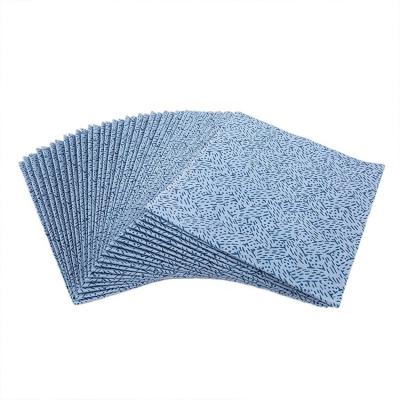 China Sustainable Blue Roll PP Industrial Dry Cleaning Wipes Meltblown Nonwoven Fabric for sale