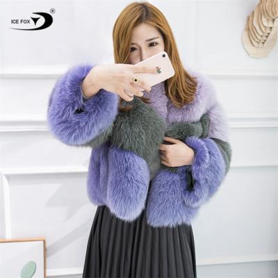 China China Manufacturer Anti Wrinkle Real Fur Coat Ladies Fashion Winter Outerwear Fashion Warm Thick Real Fur Stripper Leather Jacket for sale